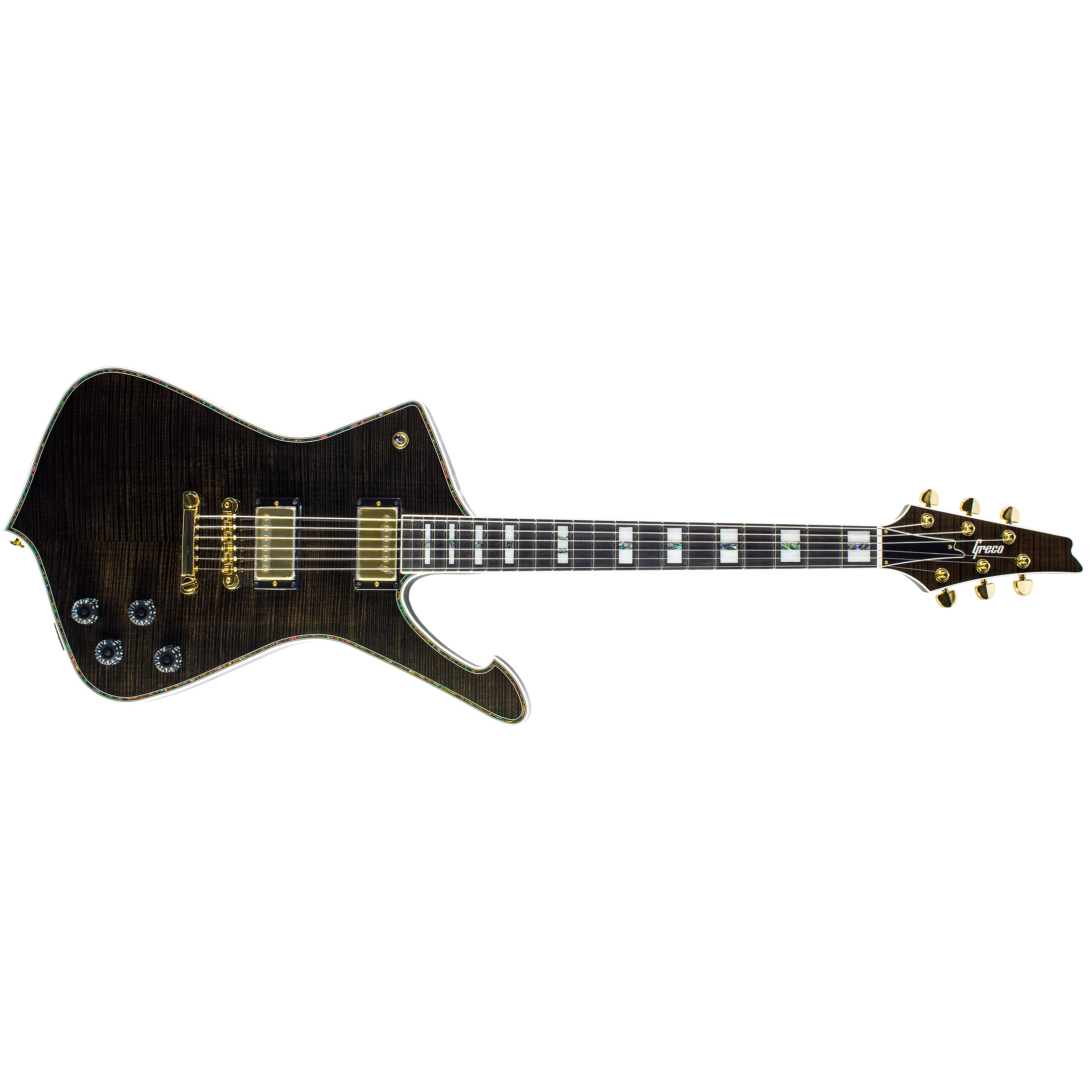 (Tiger Maple Trans-Black)