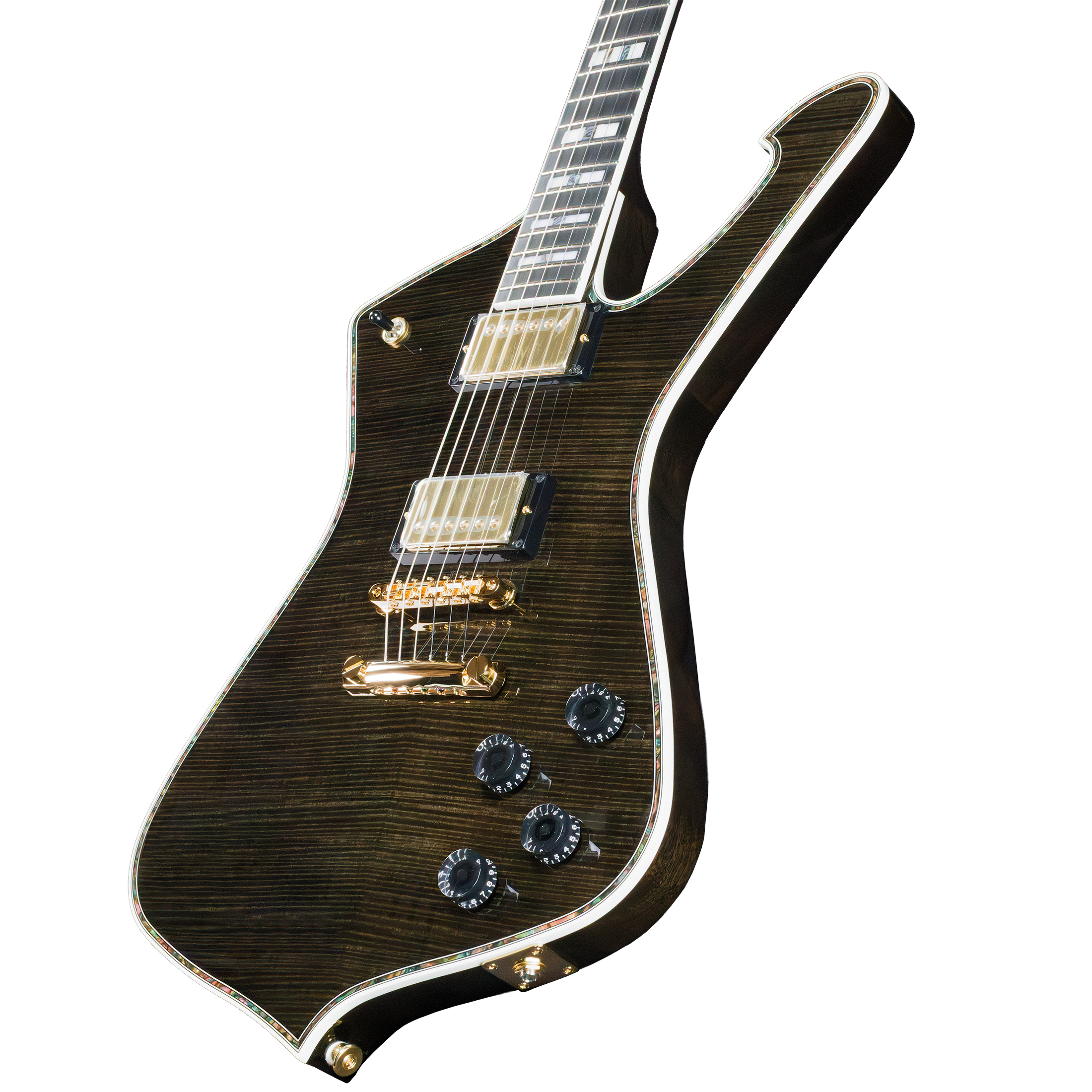 (Tiger Maple Trans-Black)