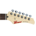 Load image into Gallery viewer, Guitar headstock with Greco logo on a natural background
